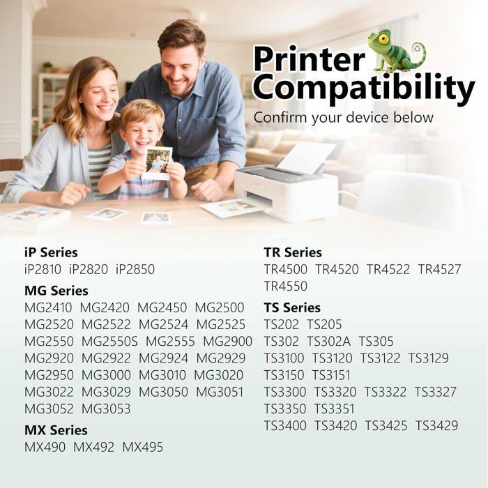 Cartouches d'encre Remanufacturées - COLORETTO - 545XL - 2 pièces - 400 pages - Compatible Canon