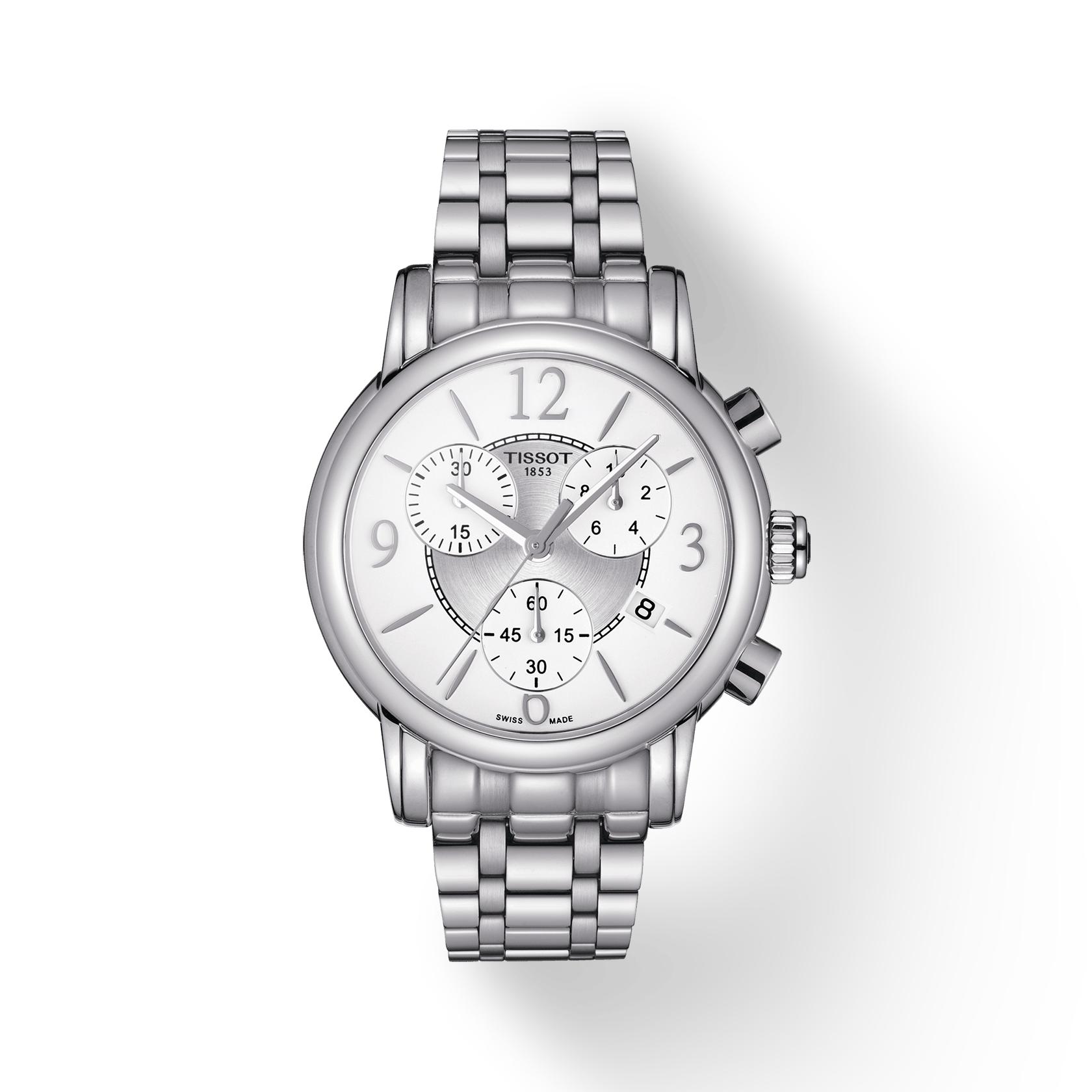 Tissot Stainless Steel White Dial Men s Fashion Watch T050.217.11.017.00 белый