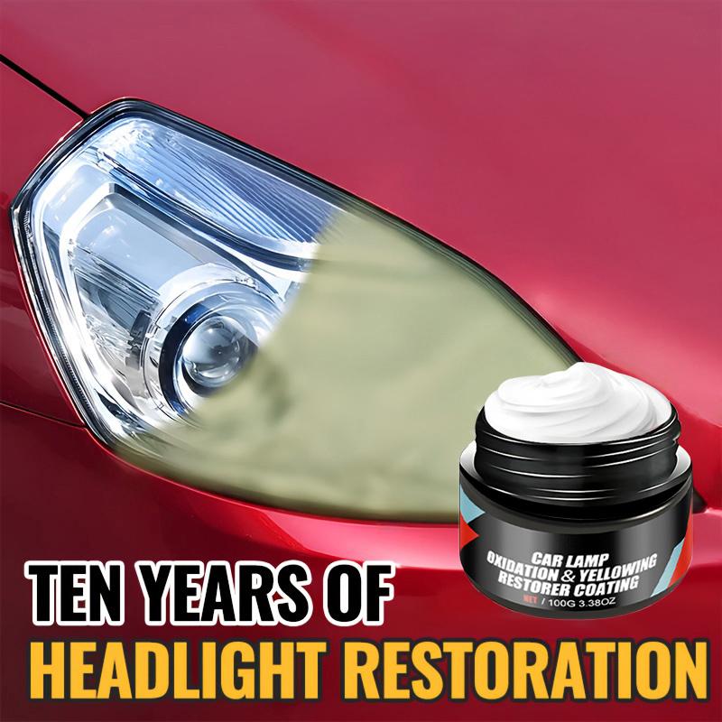 Car Headlight Restoration Polishing Kits Remover Repair Cleaning Headlamp Scratch Paste Remove Oxidation Headlight Polish Liquid