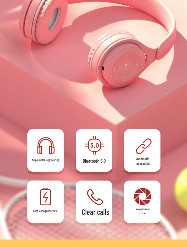 Fone de Ouvido Bluetooth Maca Cabeça de Dragão de Desenho Animado para Estudantes - Y08