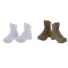 1 Pair 6th Action Figure Boots Shoes Model Women Accessories