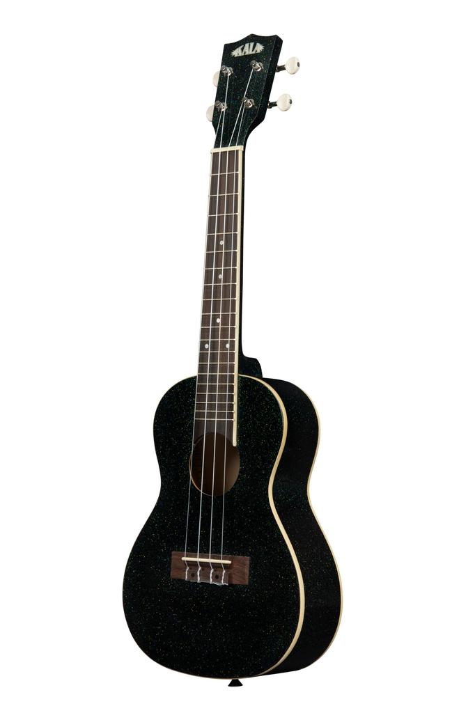 KALA Ukulele Sparkle Series Lame Sparkle Finish Concert Galaxy bag BlackKA-SPRK-BLACK-WBAG20_06 [Gig included] []