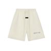 FOG Line Flocked Letter Shorts Unisex Casual Loose Streetwear