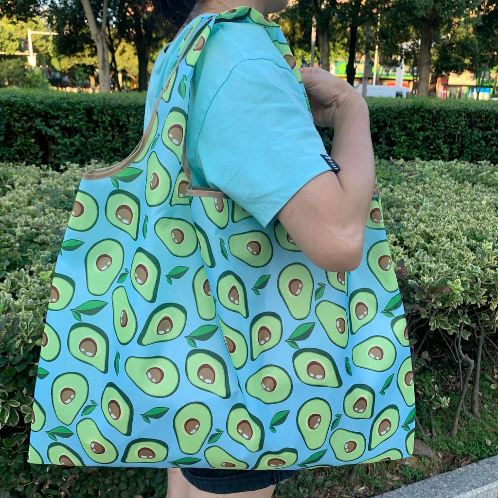 Eco-Friendly Foldable Korean Style Portable Shopping Bag - Medium Size Handbag