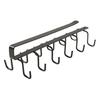 1/2Pcs Kitchen Utensil Rack Carbon Steel Ventilated Design High Load-Bearing Capacity Utensil Stand Hanging Cabinet Organizer