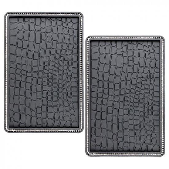 2 Pcs Car Dashboard Accessories Phone Pad Cover Mat Anti-skid Holder