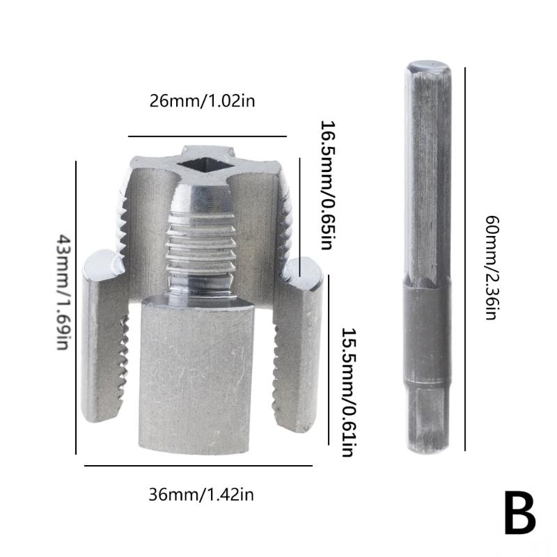 High Speed Steel Water Pipe Tap Threading Tool For Internal External Threading On Plastic Tubes 1/2in or 3/4in Sizes