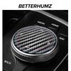 For a1 F30 F20 G20 F10 F31 F32 F34 F36 Series 1 2 7 X3 X4 X5 X6 i3 iX3 Z4 Made of Alcantara Car Multimedia Knob Trim Stickers a1