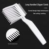 Men's Electric Hair Clippers Set with Flat Comb & Precision Slope Comb