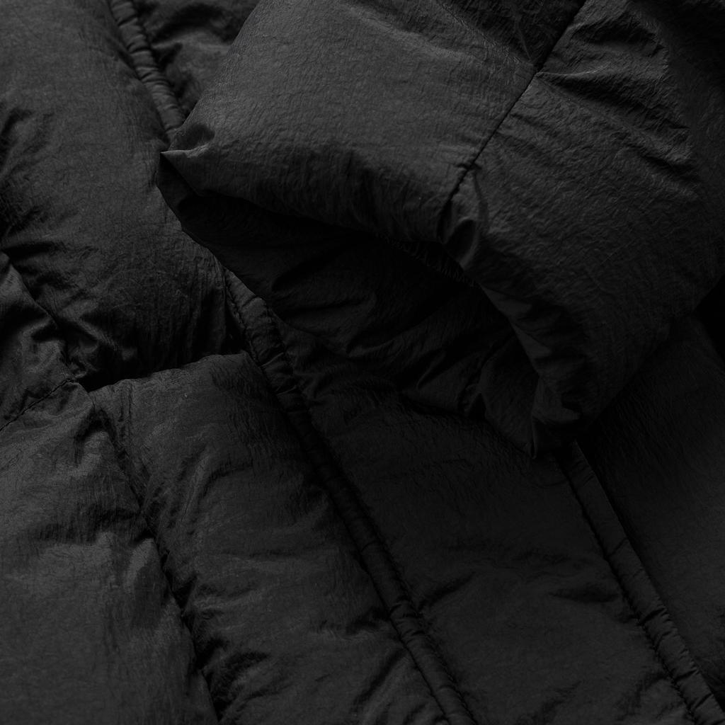 Li Ning Loose Fit Solid Color Casual Zip Short Winter Down Jacket Women Jackets Black AYMU086-5