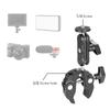 Heavy Duty Two Ball Joint Clamp For Camera Riggings Quick Release Positioning Adjustment On 13-50mm Stabilizers Rod