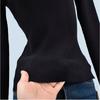 Half Turtleneck Cut Out Long Sleeves Knitwear Spring & Fall New Arrival K-style Silm Slim Looking Easiest for Match Knitted Underwear Top Trendy