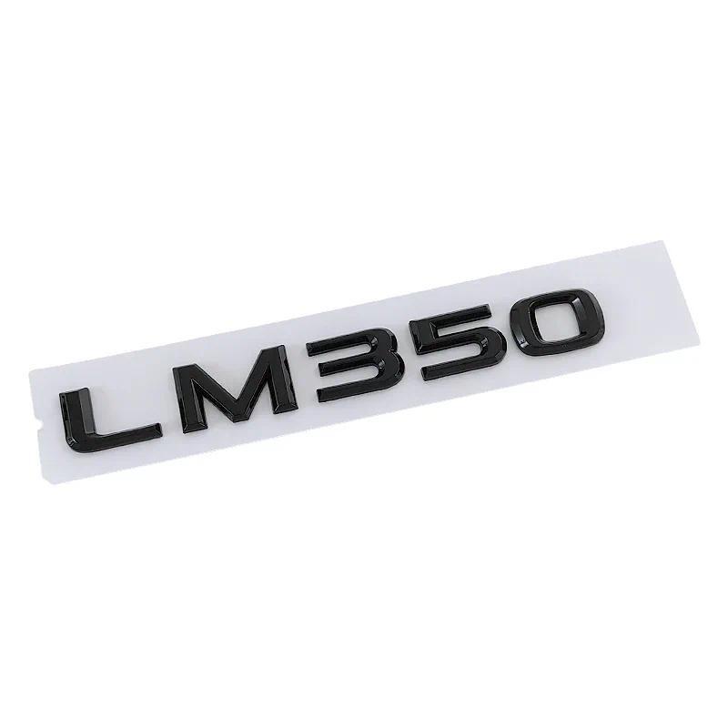 ABS Car Sticker for LC500h LM350 LM300h UX260h Letter Logo Fender Side Body Rear Trunk Emblem Badge Lid Symbol Accessories