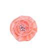 Fashion 15 CM Flower Brooch Shiny Round Shape Women's Pin Soft Cloth Sparkling Rhinestones Rhinestone Pin Corsage