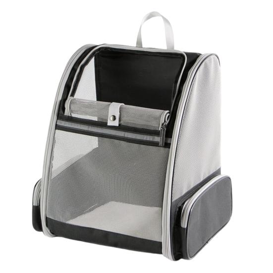 Σακίδιο Μεταφοράς Γάτας Φορητό Μεταφορέας Κατοικίδιων για Μεσαίο Μικρό Σκύλο Γάτα Έως 5 κιλά Αεριζόμενο Διχτυωτό Μεταφορέας Ταξιδιού Σκύλου για Πεζοπορία, Βόλτα, Εξωτερική Χρήση