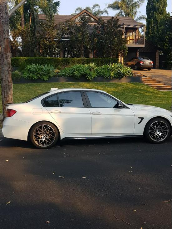 BMW Side Skirt Stripe Sticker for 1, 3, 4, 5, 6 Series (F30, F35, F31)
