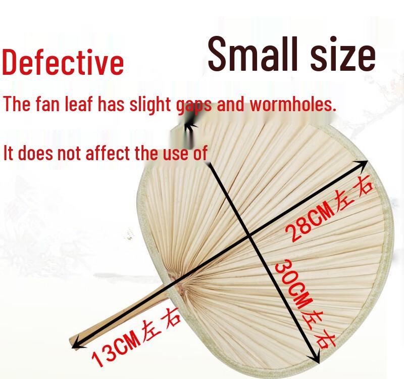 LIEI Classic Style Rubber Hand Fan