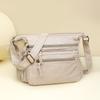 Large Capacity Multi-Pocket Commuter Crossbody Bag PU Women's Portable Shoulder Bag