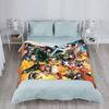 My H-hero Academia Cartoon Printed Blanket Warm Flannel Blankets Soft and Comfortable Blanket Home Travel Blanket Birthday Gift