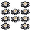 10Pcs Ultra Bright LED Chip 3V DIY Light Beads for Ceiling Light Downlight Flashlight Table