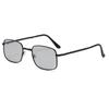 New color-changing folding sunglasses Men's sunshades Stylish black sunglasses