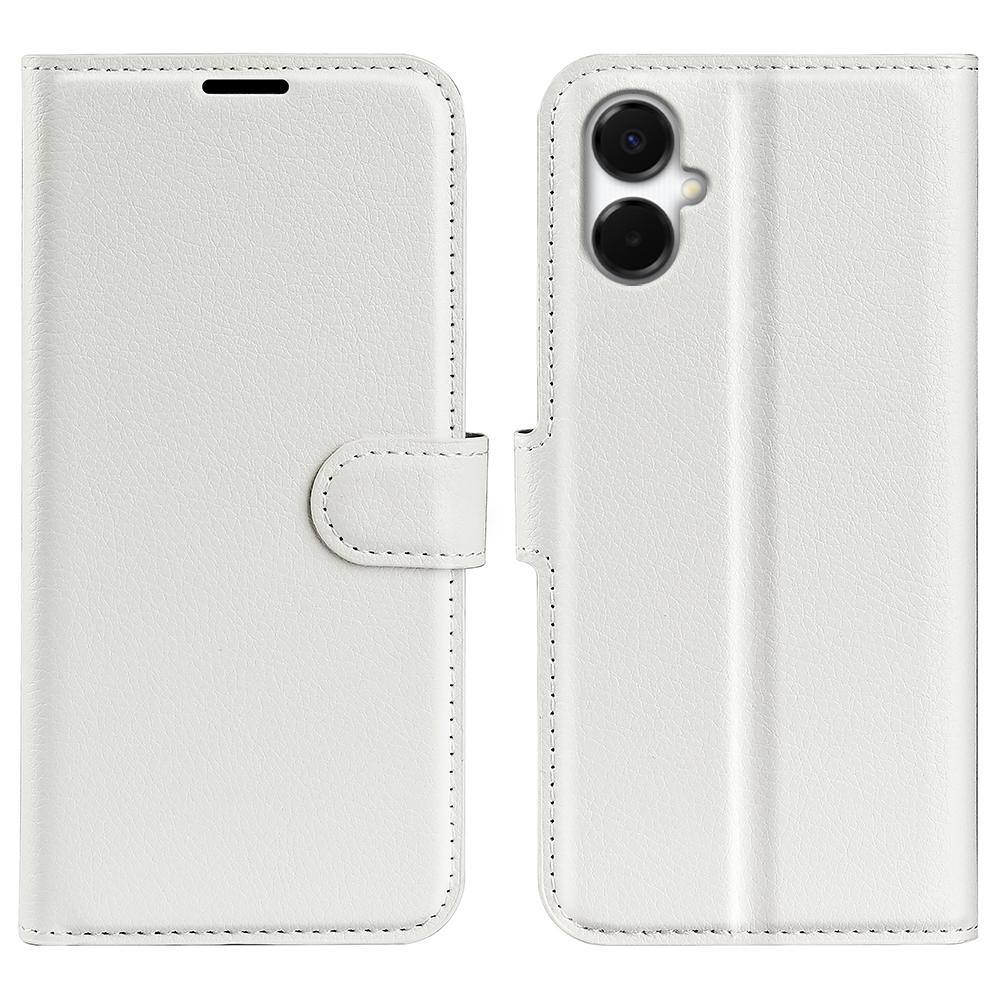 For Samsung Galaxy A06 5G Wallet Case Litchi Texture Shockproof Leather Flip Stand Phone Cover