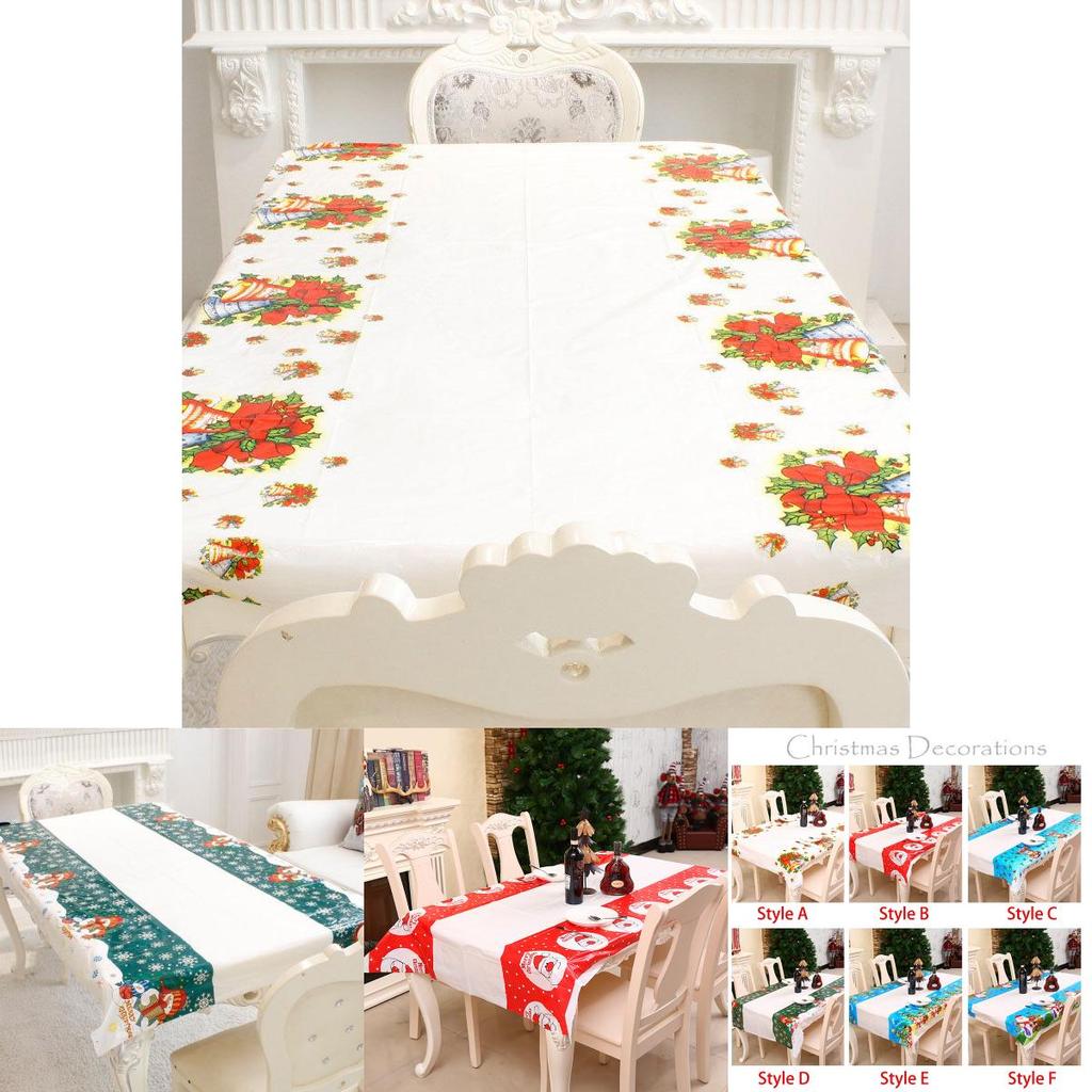 Exquisite Christmas Tree Tablecloth With Premium Quality And Timeless Design For Home Decor