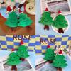 Adorable Green Christmas Tree Plush Toy Ornament Perfect For Festive Holiday Decor