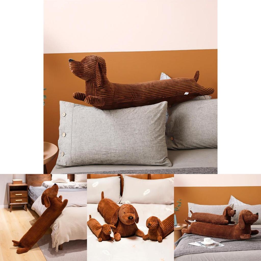 Cute Sausage Dog Panda Long Pillow Plush Toy For Home Decor And Sofa 50cm/70cm