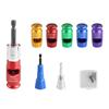 Multiple Size Electrician Wire Stripping Tool Set 6-14AWG 10-36mm Length Adjustment Suitable For Power Drill Screwdriver