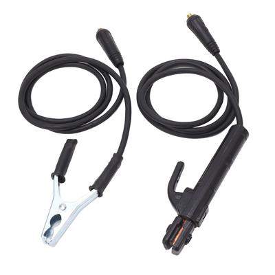 Welding Electrode Holder 200A Brass Iron Machine Ground Clamp Replacement Accessories with 1.5meter Cable