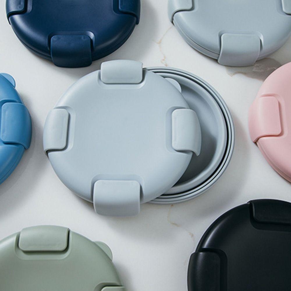 Silicone Folding Bento Box Portable Lunchbox for Food Dinnerware Food Container Bowl Tableware Outdoor Camping Picnic Lunch Box