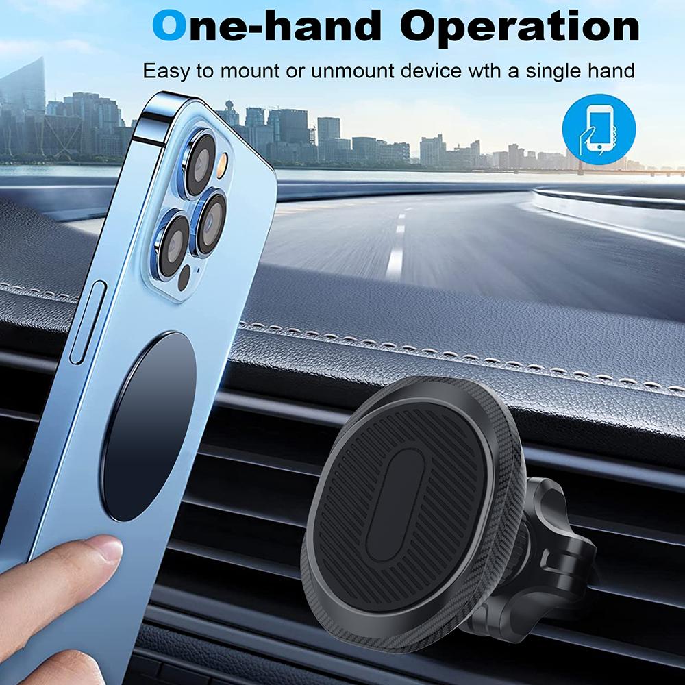 ML178 360 Grad Drehung Magnetische Handyhalterung Anti-Shake Auto Lüftungsschlitz Halterung