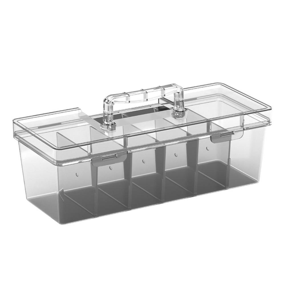 Multi-functional Tool Storage Box Transparent Hardware Tool Organizer Parts Organizing