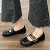 Female Footwear Round Toe Luxury Women Mary Janes Shoes Shallow Fashion Buckle Strap Ladies Lolita Single Ballet Flats Shoes