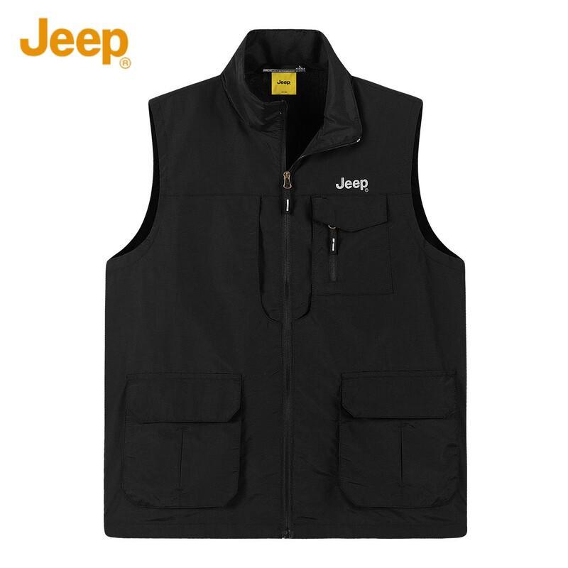 JEEP Men's Multi-Pocket Outdoor Vest