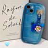 Coreano Carino 3d Del Fiore Del Tulipano Ciondolo La Cassa Del Telefono Del Sapone Per Iphone 14 13 12 11 Pro Max X Xr 7 8 più Antiurto Molle Della Copertura Funda