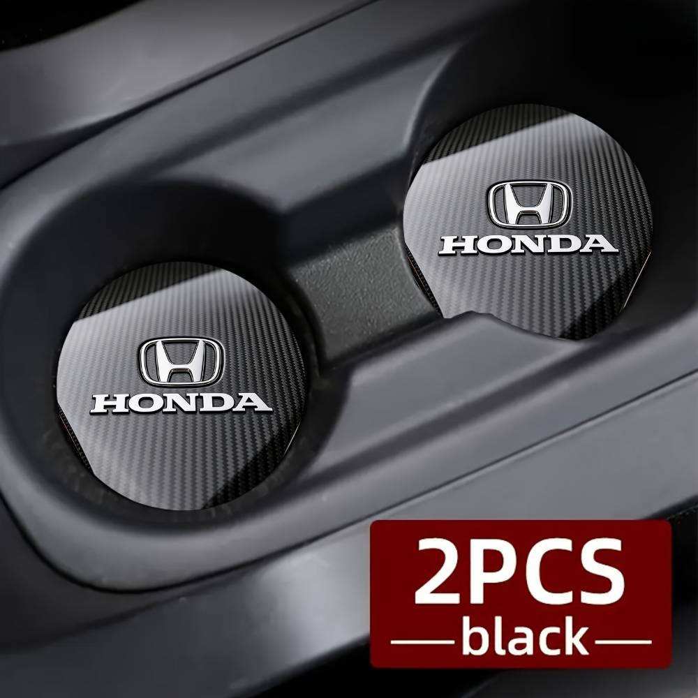 AAADC1 For Honda New Car Cup Holder Anti-Slip Silicone 7cm Insert Coaster Mat Universal Car Accessories Black Fit Most Cars