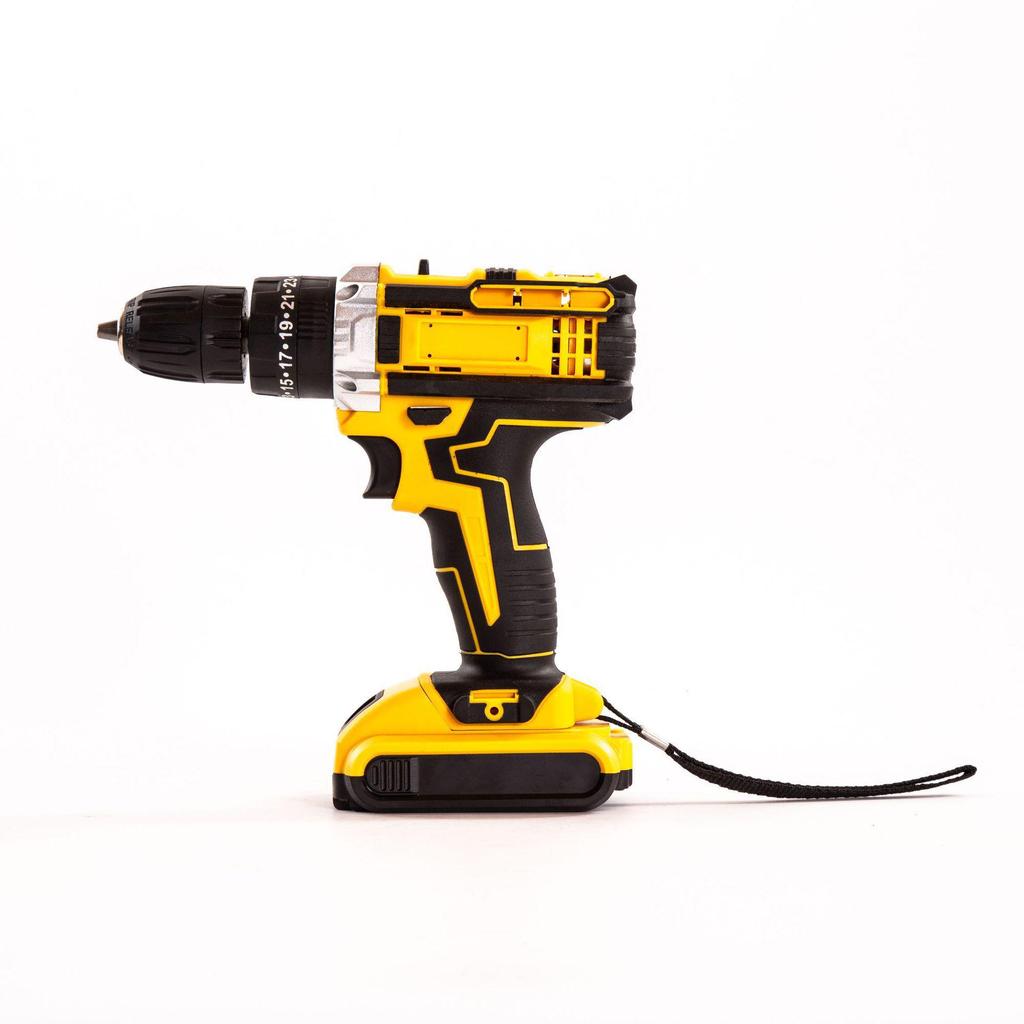 Multi-functional Rechargeable Lithium Electric Screwdriver Drill Set for Home Use