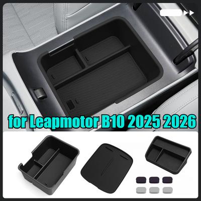 For Leapmotor B10 2025~2026 Wireless Charging Pad Silicone Anti-Slip Mats Auto Interior Anti Dirt Pad Accessiories For Leapmotor