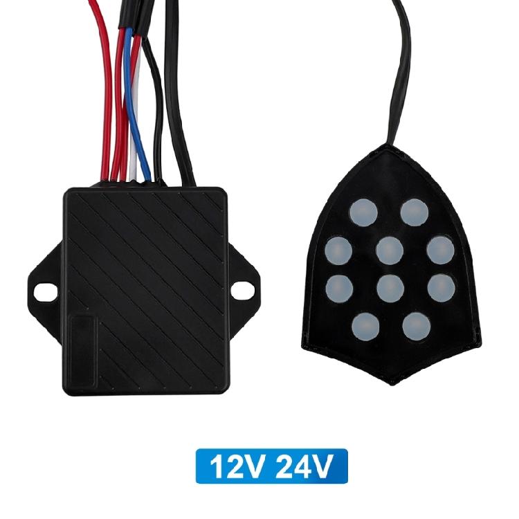 12V-24V 10Tones Sound Musical Electronic Horn Controller Musical Horn Control