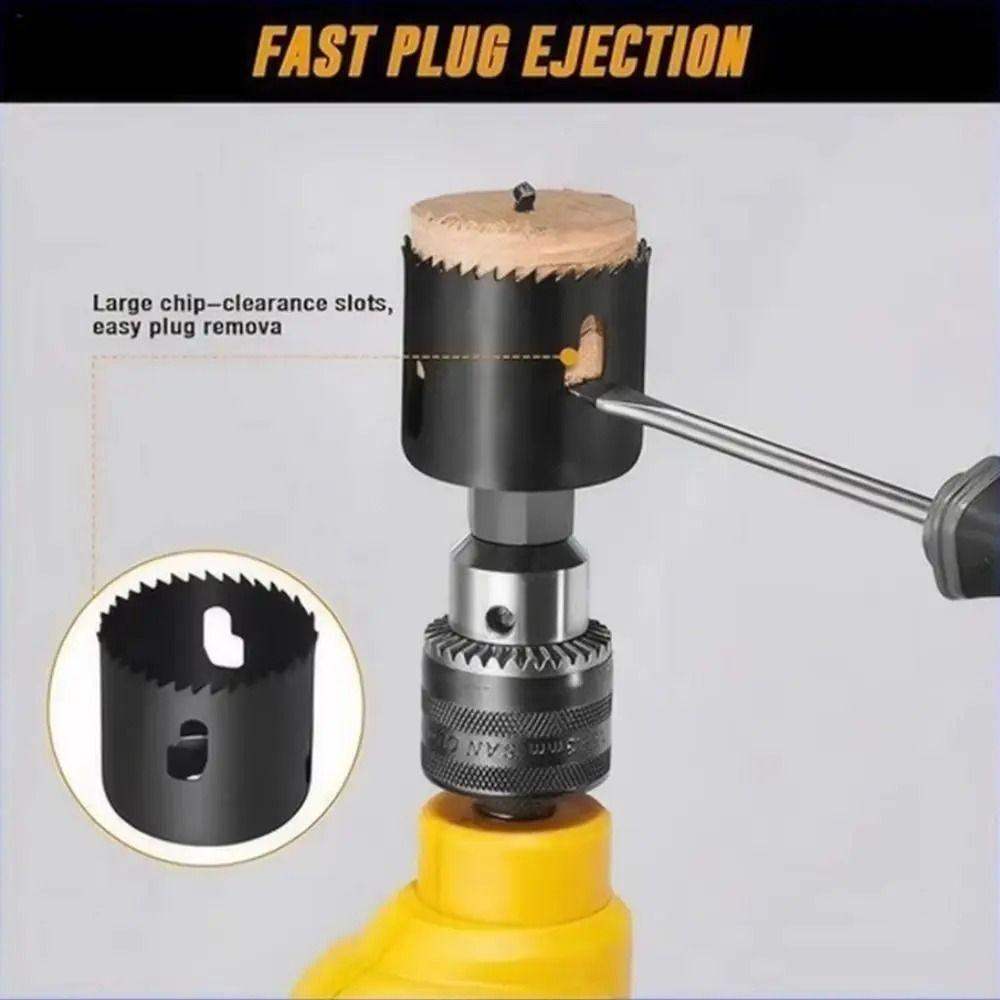 Fixing Tools Door Lock Installation Kit Punching Snap-lock Arms Door Lock Hole Saw Set  Wooden Door