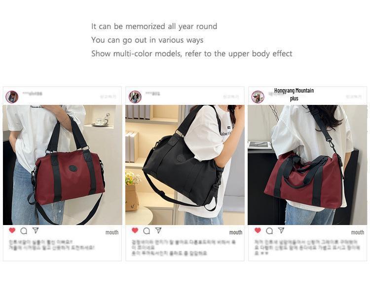 Unisex Large Capacity Waterproof Travel and Gym Bag