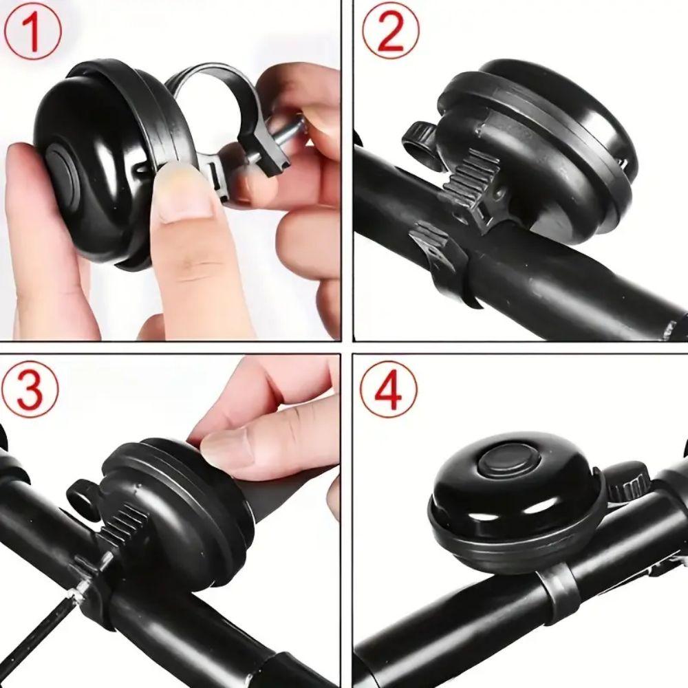 Lindo timbre de manillar de bicicleta alarma de sonido fuerte advertencia Mini niños bicicleta cuerno campanas anillo de ciclismo accesorios de bicicleta para niños