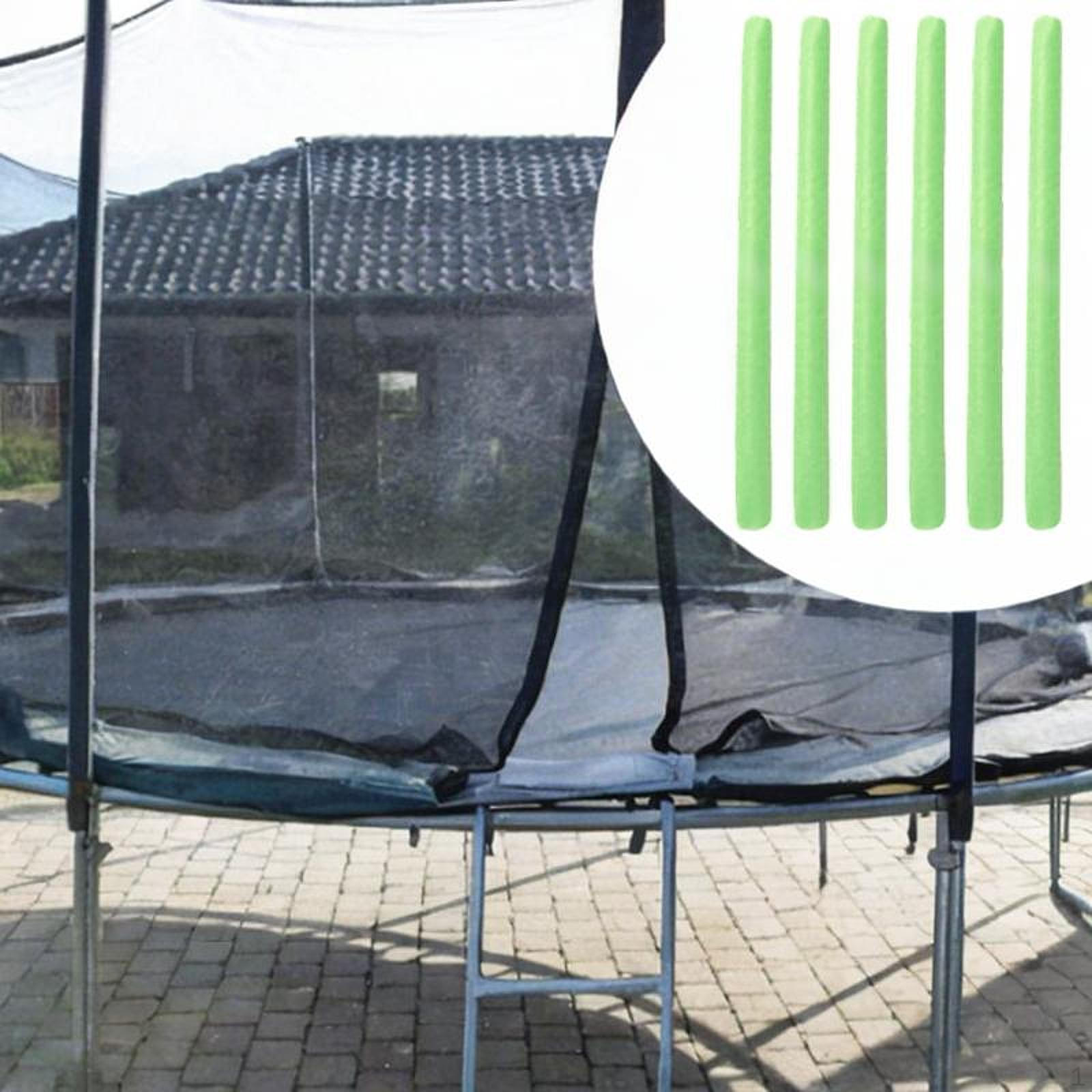 

6 шт. Поролоновая накладка для чехлов стоек батута 15,75 дюйма Аксессуары зелёный