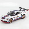 pdbn6 1:24 Alloy Porsche 911 GT3 RSR Sports Cars Diecast Miniature Models Toy with Sound Light Pull Back Vehicle Boys Collection Gifts