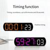 Modern Electronic Table LED Alarm Clock Feature Jump Second Temperature Display Adjusted Brightness and Countdown