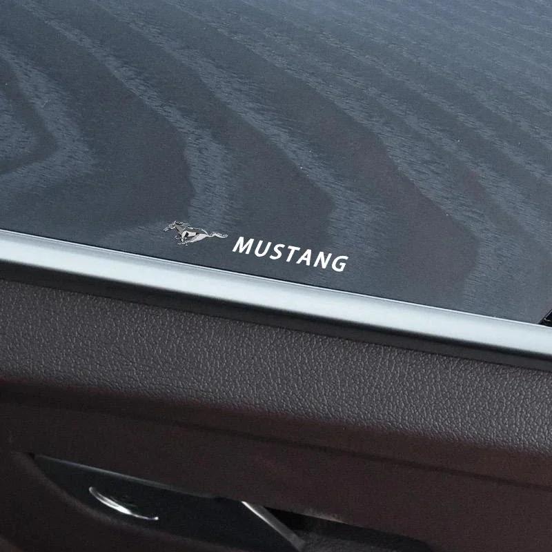 Car Sticker Ford New 2025 Hot Car Styling 3D Alloy Metal Motorcycle Emblem Badge Sticker For Ford Mustang Universal Big Size Mus