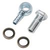2Pcs M12x1.25mm Motorcycle Refit Oil Cooler Fittings Plug Ball Head Adapter Screw Diesel Engine Oil Recyle Return Tubing