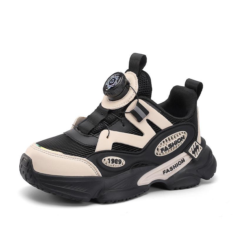 

2025 новая детская спортивная обувь девочки кожа водонепроницаемая ученики начальной школы повседневная беговая обувь мальчики обувь для занятий спортом на открытом воздухе 40